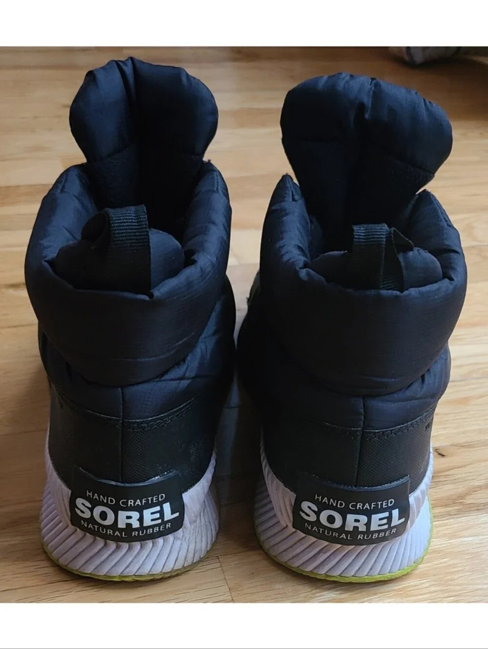 Sorel Out n About III Puff Zip Boot 8.5 Black Resortwear Cottagecore Streetwear